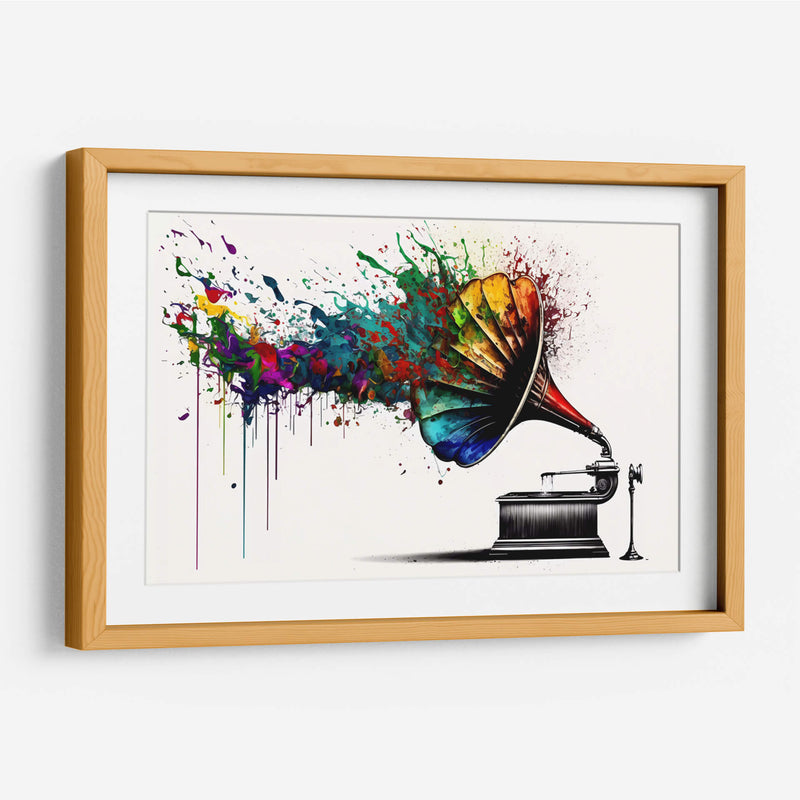 Musica colorida - Dominico Zafri | Cuadro decorativo de Canvas Lab