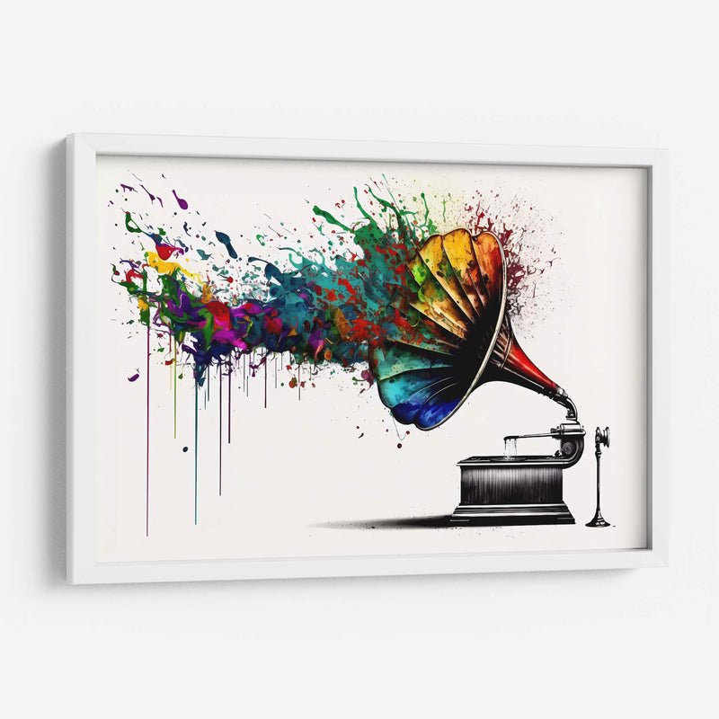 Musica colorida - Dominico Zafri | Cuadro decorativo de Canvas Lab