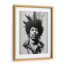 Jimi Black Splash - Vicky Hanggara | Cuadro decorativo de Canvas Lab