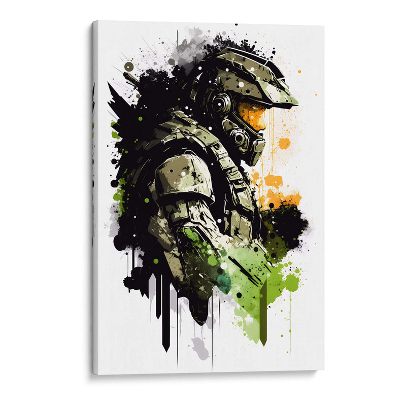 Master Chief - Anna TP | Cuadro decorativo de Canvas Lab