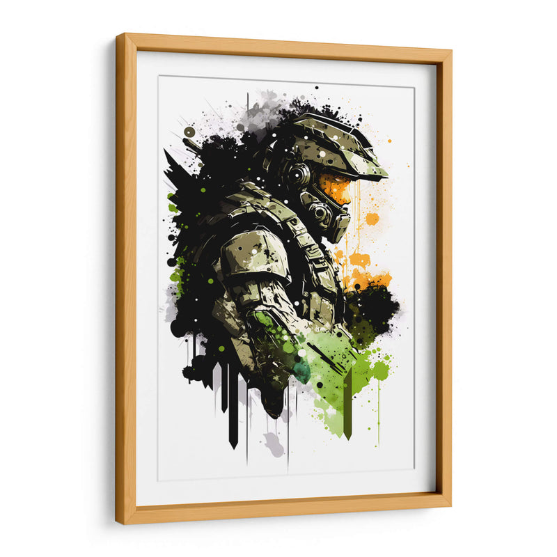 Master Chief - Anna TP | Cuadro decorativo de Canvas Lab