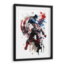 Capitan America - Anna TP | Cuadro decorativo de Canvas Lab