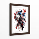 Capitan America - Anna TP | Cuadro decorativo de Canvas Lab