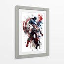 Capitan America - Anna TP | Cuadro decorativo de Canvas Lab