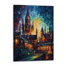 Hogwarts a color - LA Style | Cuadro decorativo de Canvas Lab