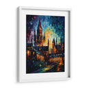 Hogwarts a color - LA Style | Cuadro decorativo de Canvas Lab