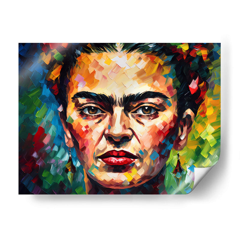 Frida Kahlo - LA Style | Cuadro decorativo de Canvas Lab