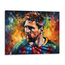 Lionel Messi - LA Style | Cuadro decorativo de Canvas Lab