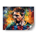 Lionel Messi - LA Style | Cuadro decorativo de Canvas Lab