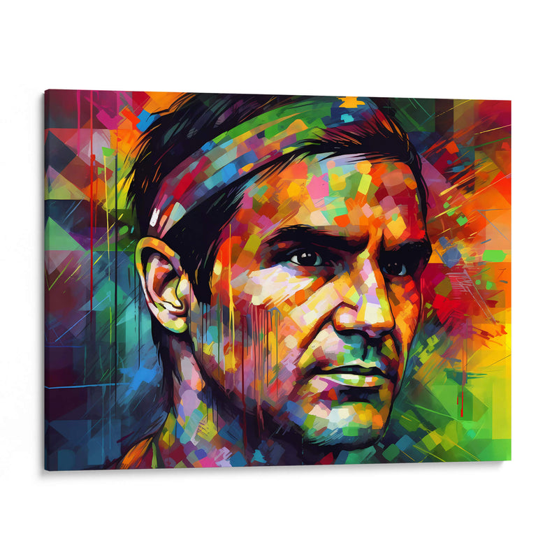 Federer - LA Style | Cuadro decorativo de Canvas Lab