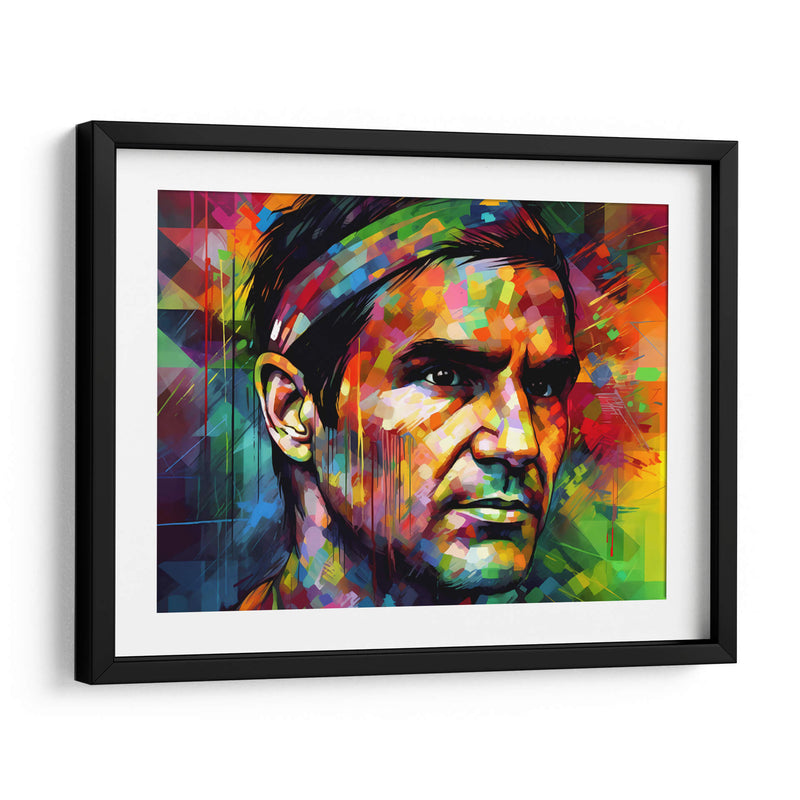 Federer - LA Style | Cuadro decorativo de Canvas Lab