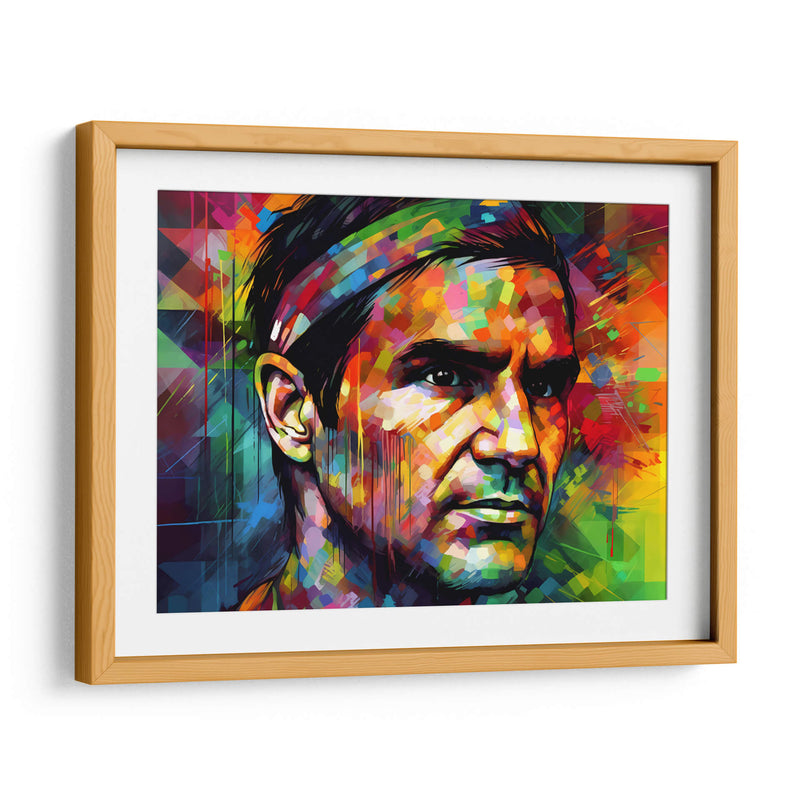 Federer - LA Style | Cuadro decorativo de Canvas Lab