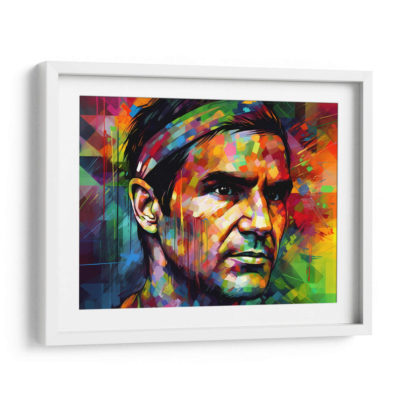 Federer - LA Style | Cuadro decorativo de Canvas Lab