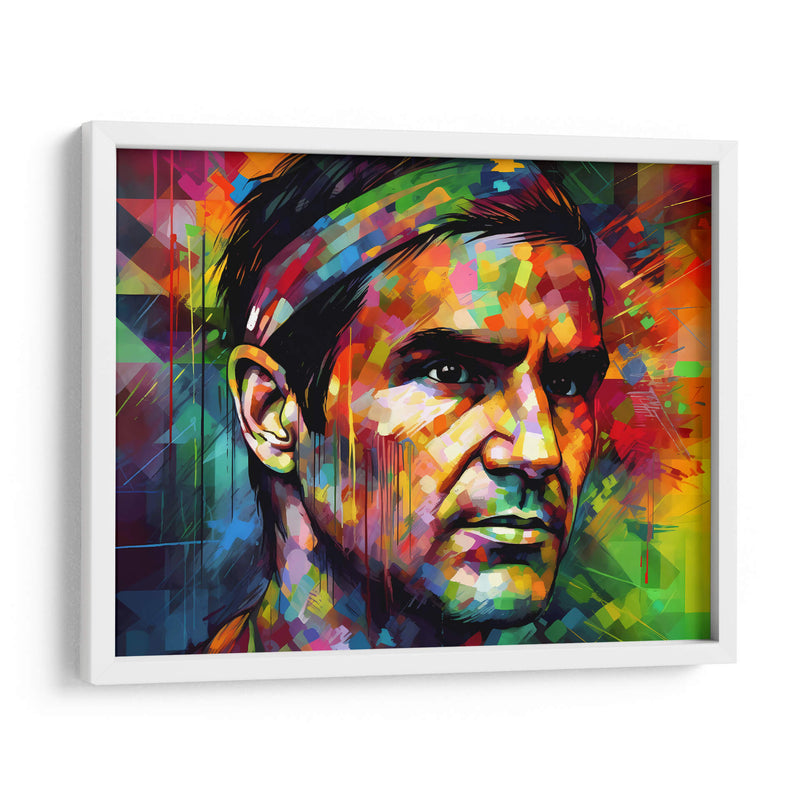 Federer - LA Style | Cuadro decorativo de Canvas Lab