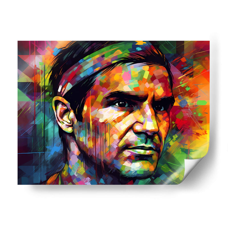 Federer - LA Style | Cuadro decorativo de Canvas Lab