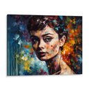 Audrey Hepburn - LA Style | Cuadro decorativo de Canvas Lab