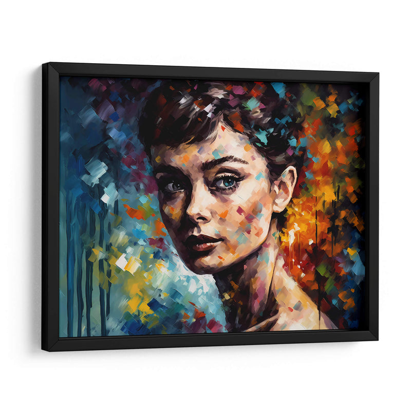 Audrey Hepburn - LA Style | Cuadro decorativo de Canvas Lab