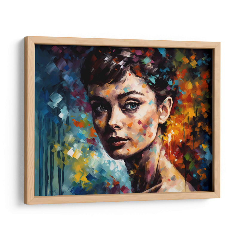 Audrey Hepburn - LA Style | Cuadro decorativo de Canvas Lab