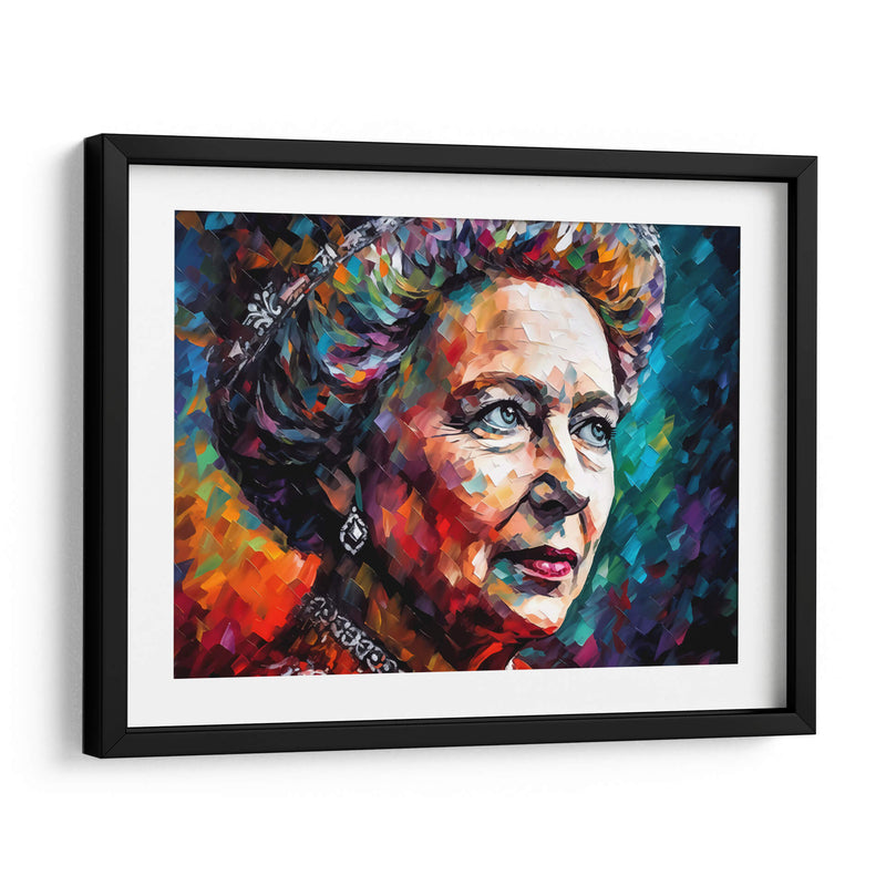 Reina Isabel II - LA Style | Cuadro decorativo de Canvas Lab