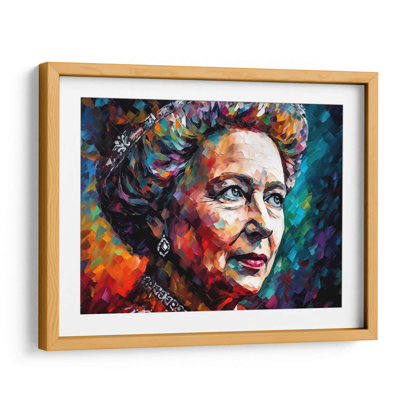 Reina Isabel II - LA Style | Cuadro decorativo de Canvas Lab