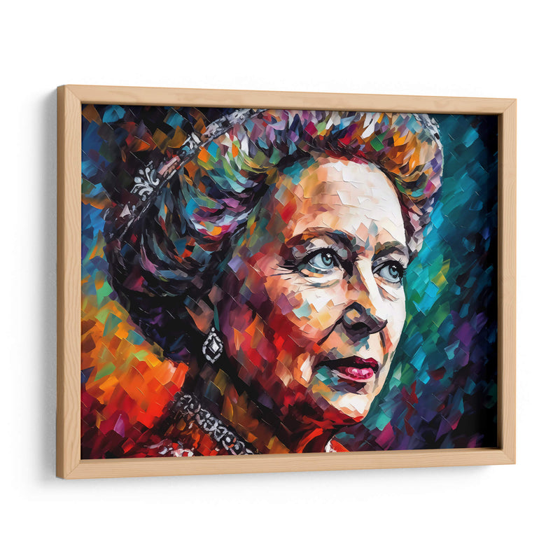 Reina Isabel II - LA Style | Cuadro decorativo de Canvas Lab