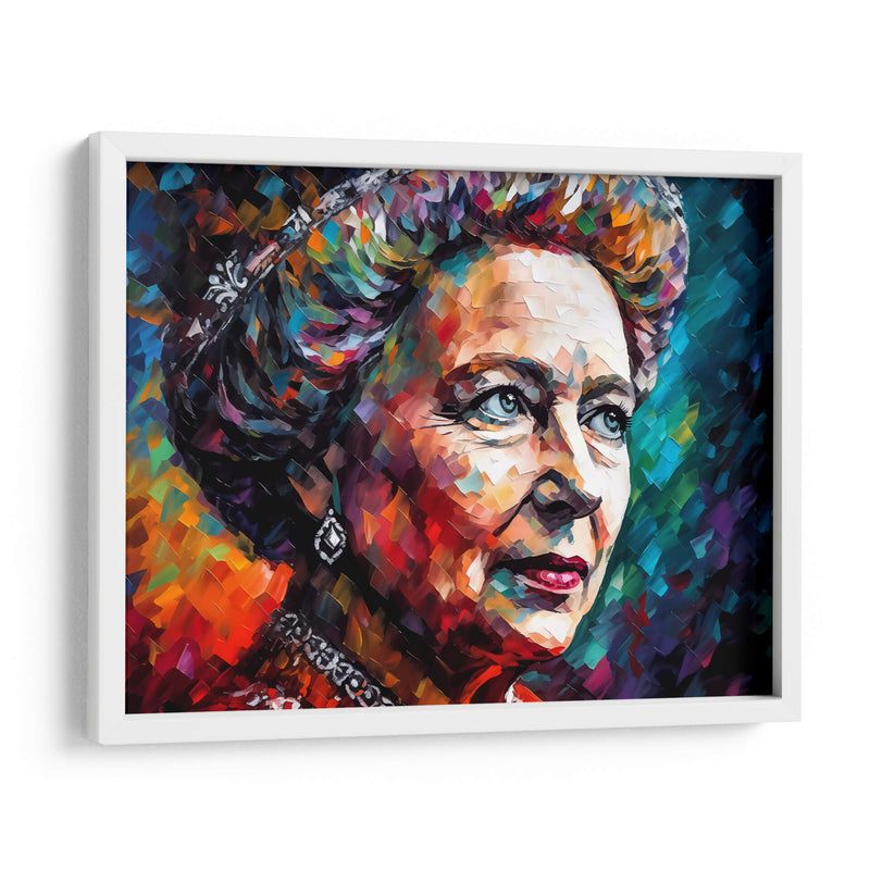 Reina Isabel II - LA Style | Cuadro decorativo de Canvas Lab
