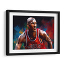 Michael Jordan Focus - LA Style | Cuadro decorativo de Canvas Lab