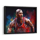 Michael Jordan Focus - LA Style | Cuadro decorativo de Canvas Lab