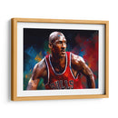 Michael Jordan Focus - LA Style | Cuadro decorativo de Canvas Lab