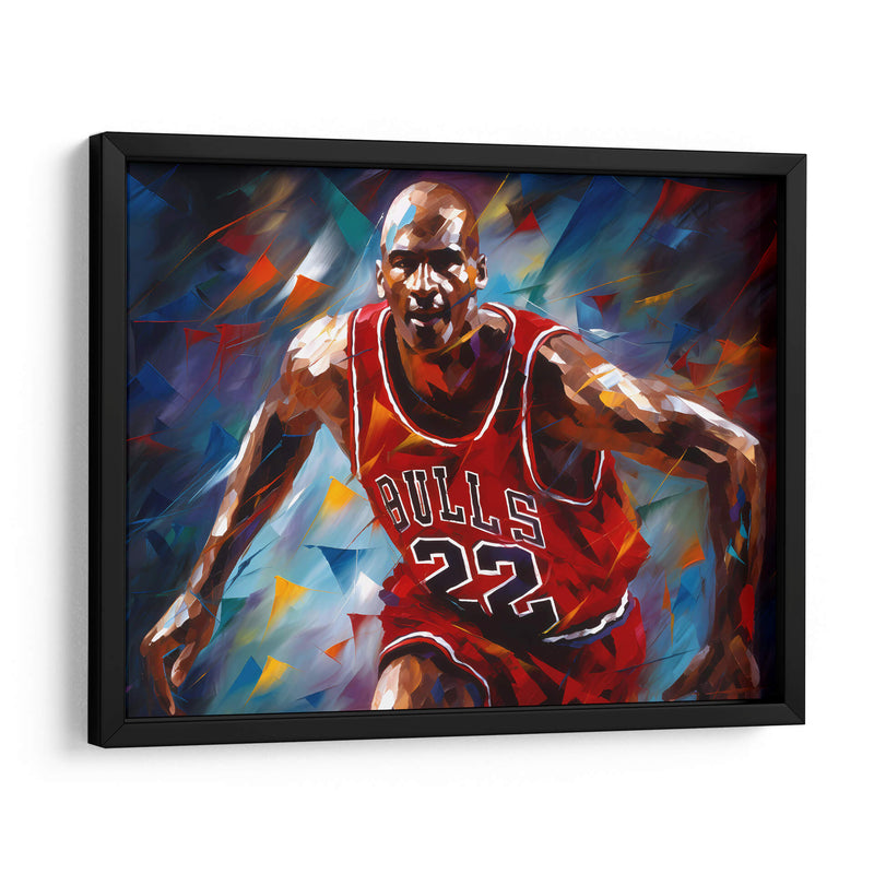 Michael Jordan - LA Style | Cuadro decorativo de Canvas Lab