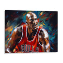 Michael Jordan Trabajando - LA Style | Cuadro decorativo de Canvas Lab