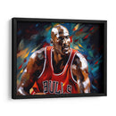 Michael Jordan Trabajando - LA Style | Cuadro decorativo de Canvas Lab