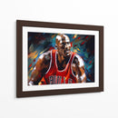 Michael Jordan Trabajando - LA Style | Cuadro decorativo de Canvas Lab