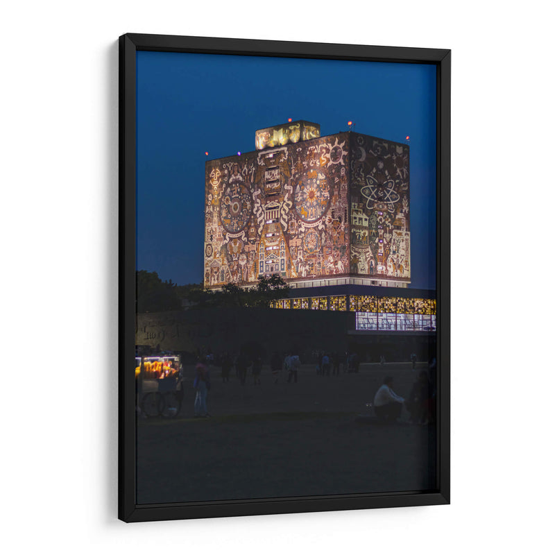 La biblioteca de la UNAM - Ulises Páez | Cuadro decorativo de Canvas Lab