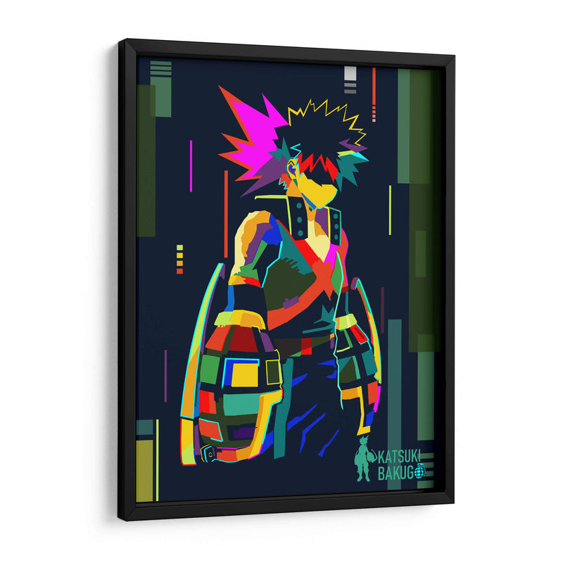 Bakugo My Hero Academia - Roge I. Luis | Cuadro decorativo de Canvas Lab