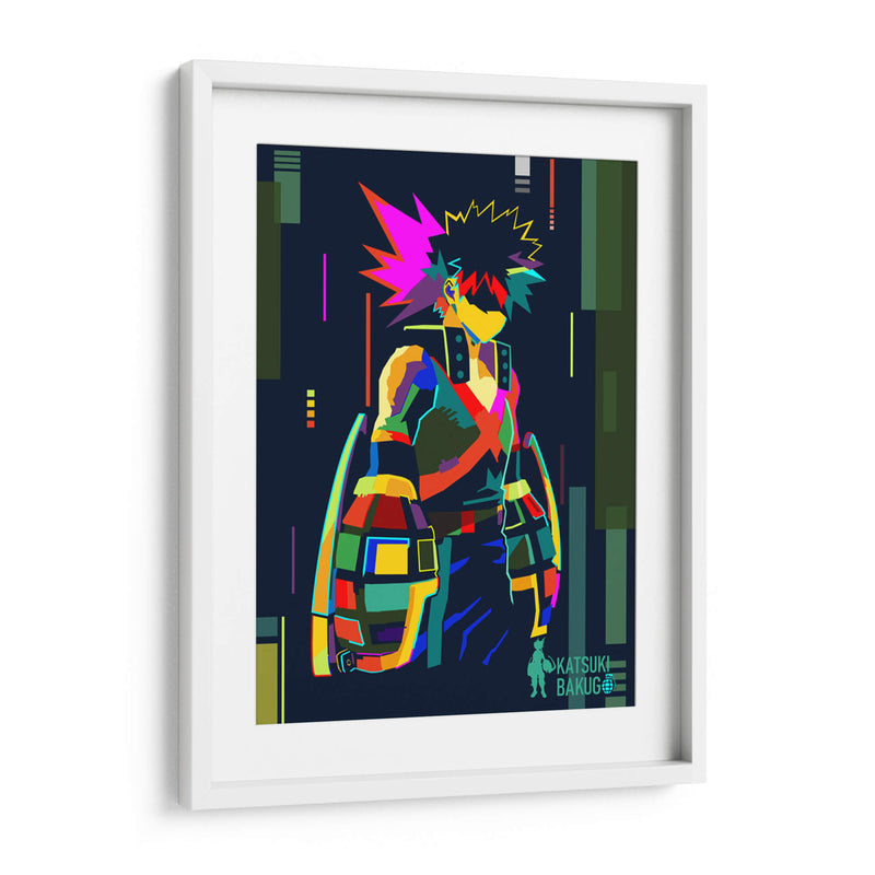 Bakugo My Hero Academia - Roge I. Luis | Cuadro decorativo de Canvas Lab