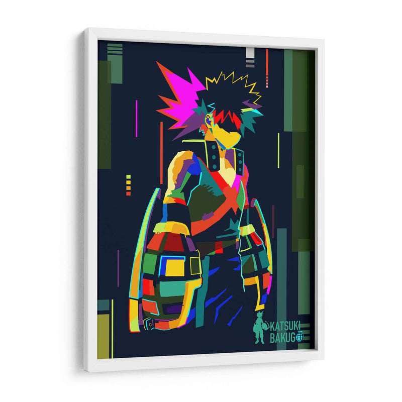 Bakugo My Hero Academia - Roge I. Luis | Cuadro decorativo de Canvas Lab
