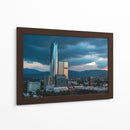 Atardecer en Mitikah - Ulises Páez | Cuadro decorativo de Canvas Lab
