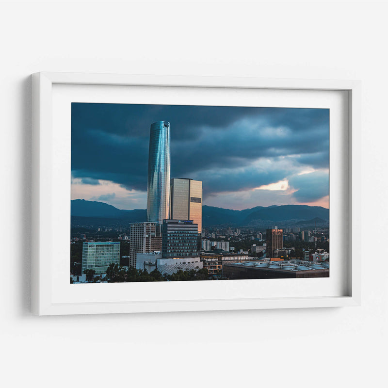 Atardecer en Mitikah - Ulises Páez | Cuadro decorativo de Canvas Lab