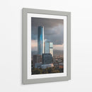 Reflejos del sol en la torre - Ulises Páez | Cuadro decorativo de Canvas Lab