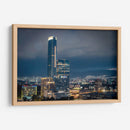 Luz nocturna del Mitikah - Ulises Páez | Cuadro decorativo de Canvas Lab