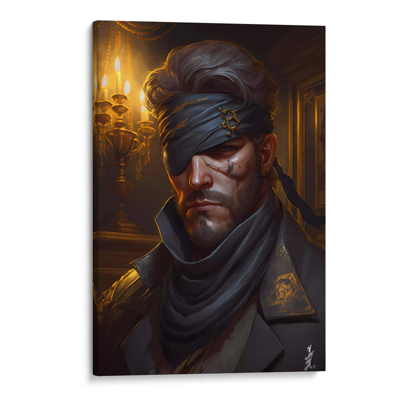 Solid Snake Victoriano - Felipe A | Cuadro decorativo de Canvas Lab