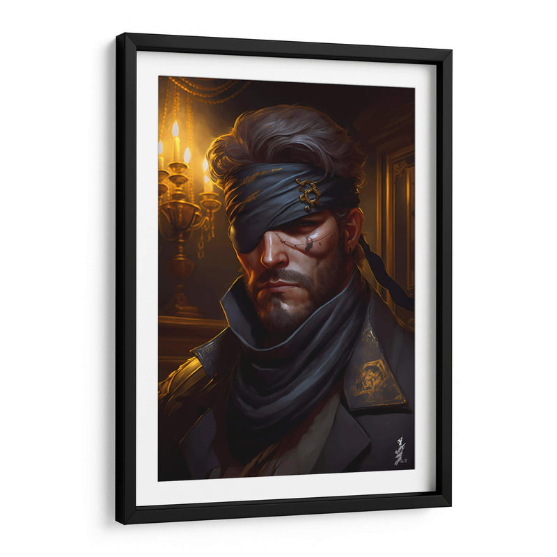 Solid Snake Victoriano - Felipe A | Cuadro decorativo de Canvas Lab