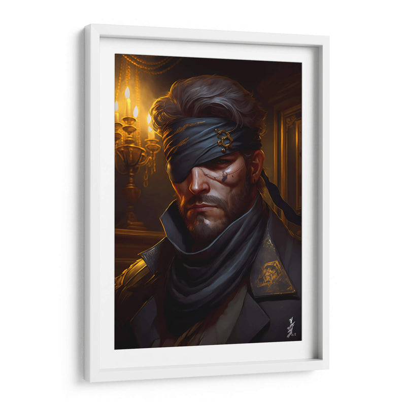 Solid Snake Victoriano - Felipe A | Cuadro decorativo de Canvas Lab
