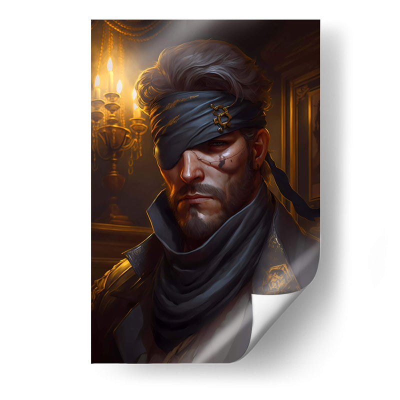 Solid Snake Victoriano - Felipe A | Cuadro decorativo de Canvas Lab