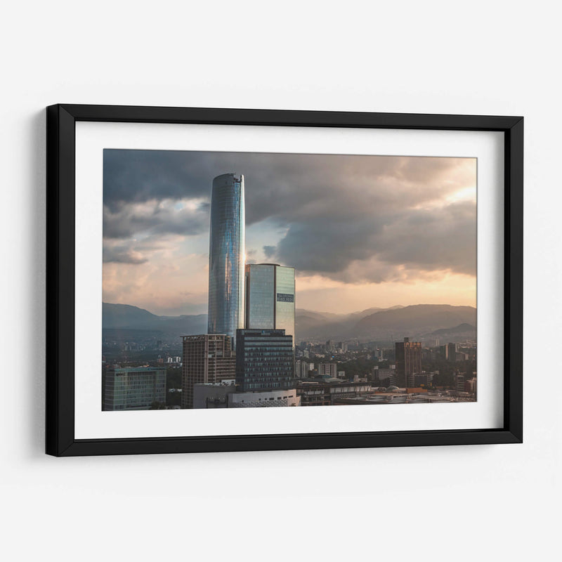 Atardecer en Xoco - Ulises Páez | Cuadro decorativo de Canvas Lab