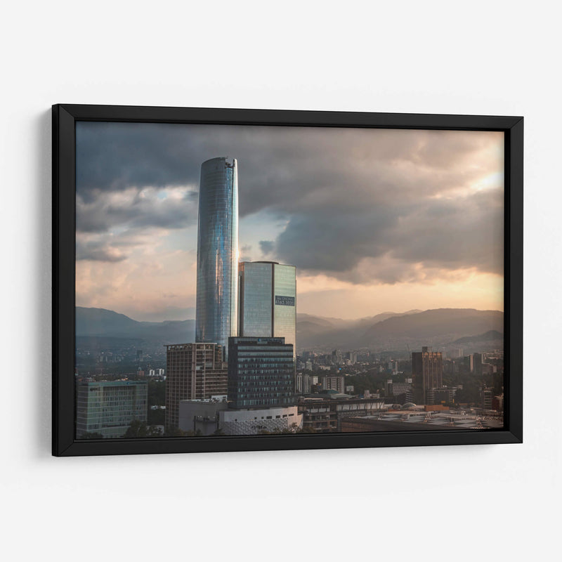 Atardecer en Xoco - Ulises Páez | Cuadro decorativo de Canvas Lab