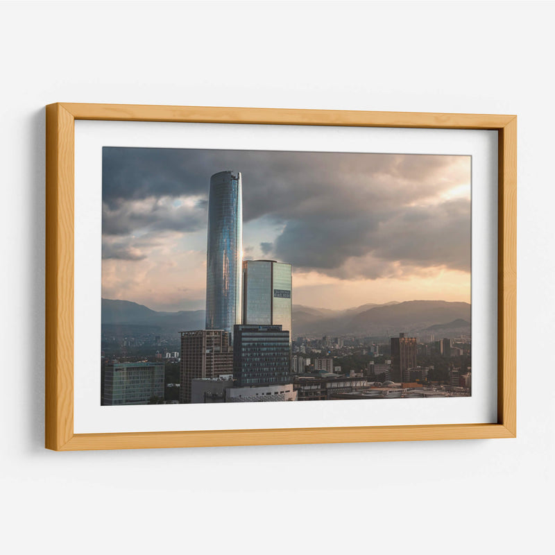 Atardecer en Xoco - Ulises Páez | Cuadro decorativo de Canvas Lab