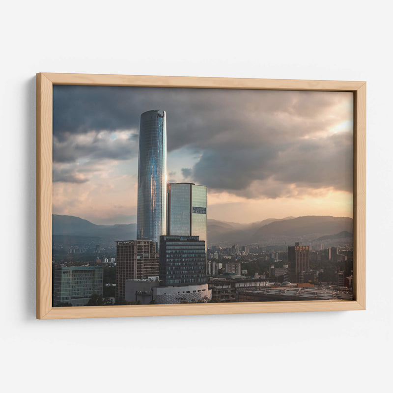 Atardecer en Xoco - Ulises Páez | Cuadro decorativo de Canvas Lab