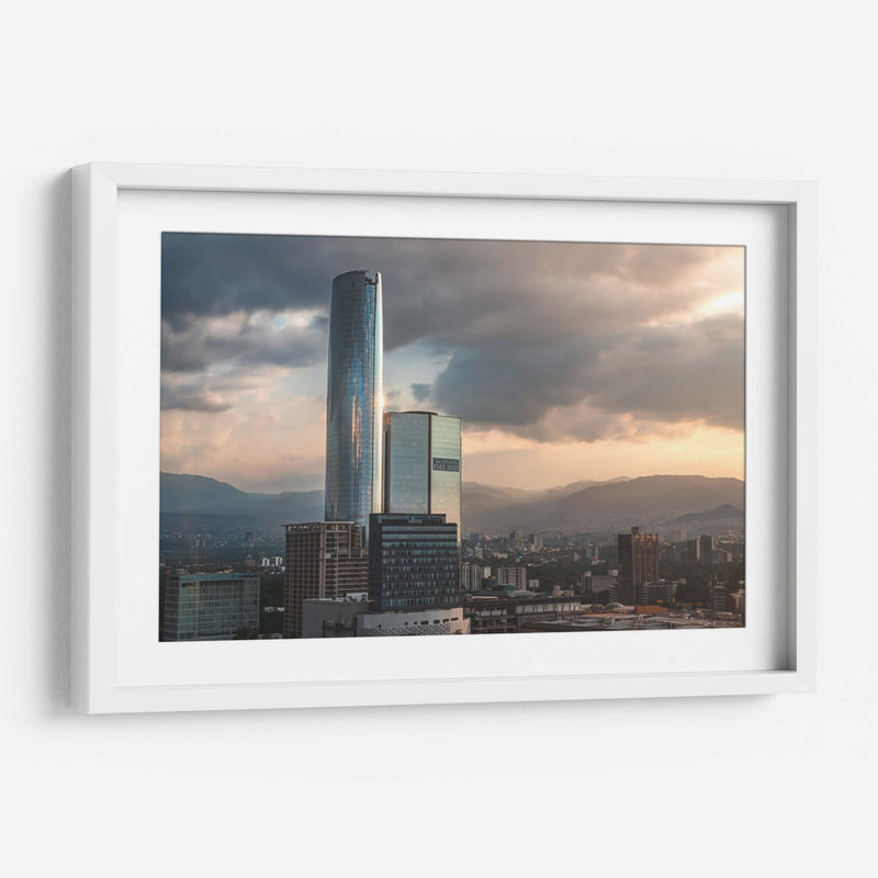 Atardecer en Xoco - Ulises Páez | Cuadro decorativo de Canvas Lab